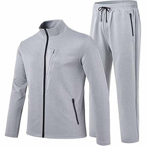 Conjunto deportivo vintage para hombre, chaqueta y pantalones, tela transpirable, ropa deportiva cómoda, para gimnasio, entrenamiento, correr, atuendo informal. - Product Image 6