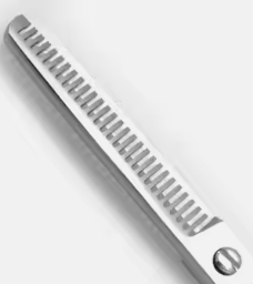 Tijeras de Entresacar Cabello con 32 Dientes, Punta de Cuchilla Afilada de Acero Inoxidable, Tijeras Profesionales para Barbería y Salón con Borde de Cuchilla - Product Image 4