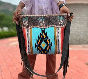 มาใหม่ที่ทําด้วยมือFringe Toolกระเป๋าถือAztecอานผ้าห่มร้อนขายกระเป๋าBohemian Designที่ไม่ซ้ํากันสไตล์กระเป๋าสําหรับสตรี - Product Image 3