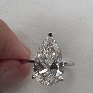 Anillo de Compromiso con Diamante Cultivado en Laboratorio de 6 Quilates Certificado por IGI para Mujer, Oro de 14K, Joyería Nupcial de Lujo, Regalo - Product Image 2