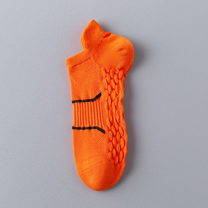 Men's Summer Thin Breathable Knitted Ankle Sports <b>Socks</b> Solid Color Low-cut Lightweight for Athletic Wear - Product Image 4