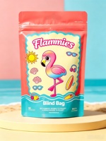 Figurines de collection Flamant rose de plage d'été, mini-jouets oiseaux en PVC, boîte surprise œuf mystère, cadeau pour enfants, figurines de dessin animé personnalisées