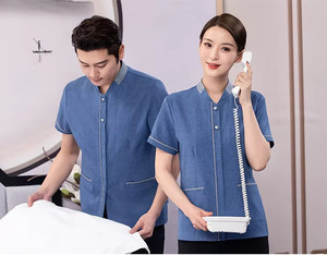 Uniforme de nettoyage pour l'hôtellerie sur mesure pour hommes et femmes, fabrication OEM - Product Image 6
