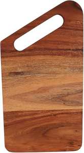 Grande planche à découper rectangulaire en bois |   Planche à découper robuste pour la préparation alimentaire en cuisine professionnelle - Product Image 4