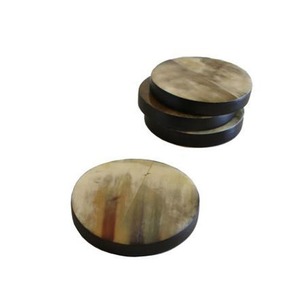 Premium Quality Horn Coaster Handmade Drink Holder Heat Resistant Table <b>Mat</b> <b>for</b> Coffee Tea Wine <b>Beer</b> Cups <b>for</b> <b>Sale</b> - Product Image 5