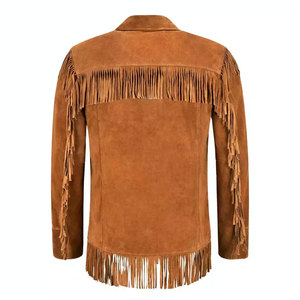 2026 Fashion Men's Leather <b>Jackets</b> Winter <b>Suede</b> Solid Color Eco-Friendly Waterproof Slim Casual <b>Jacket</b> - Product Image 5