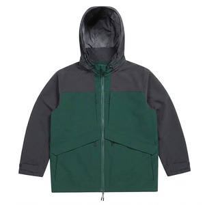 Wholesale Custom Made <b>Canvas</b> Windbreaker <b>Men's</b> <b>Jackets</b> Breathable Casual Streetwear Adjustable New Arrival - Product Image 1