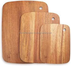 ชุดเขียงไม้ไผ่สำหรับห้องครัวปลอดภัยสำหรับหั่นอาหาร - Product Image 4