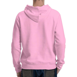 เสื้อฮู้ดสีชมพูแบบยูนิเซ็กซ์ ทรงปกติ ผ้าฝ้ายฟลีซ สไตล์ลำลอง สตรีทแวร์ มีกระเป๋าหน้า เหมาะสำหรับใส่ในฤดูใบไม้ร่วง - Product Image 2