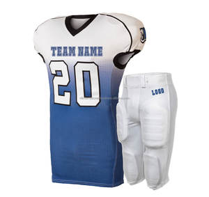 Tenues de football américain personnalisées pour jeunes, ensemble complet, maillot de football américain durable pour enfants et pantalon rembourré intégré - Product Image 5