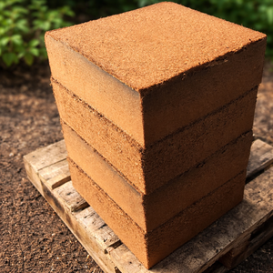 Cocoventra Bloque de Turba de Coco de 5 kg, 75 L de Expansión, Fibra de Coco Lavada, Acondicionador de Suelo, Medio de Cultivo, Bajo EC, Alto Contenido de Agua - Product Image 2