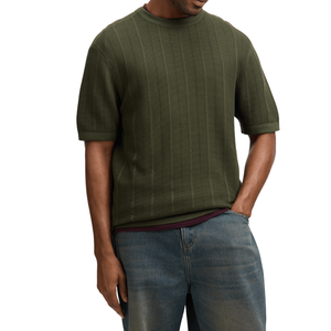 T-shirt décontracté pour homme à col rond imprimé, manches courtes, 100% coton, coupe classique - 220 grammes, séchage rapide et respirant, personnalisable - Product Image 5