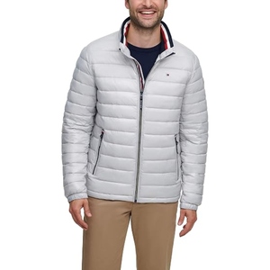Blouson matelassé effet cuir pour homme, manteau d'hiver chaud à capuche avec garniture en fourrure, fermeture éclair frontale, veste décontractée et tendance pour l'extérieur, vente en gros OEM - Product Image 4