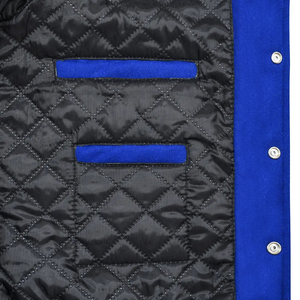 OEM Customize Varsity <b>Jacket</b> <b>Long</b> Sleeve Patch Chenille Embroidery Streetwear Letterman Varsity <b>Jacket</b> for <b>Men</b> - Product Image 5
