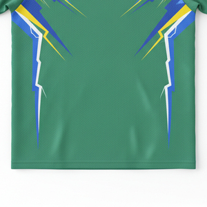Conjunto de uniforme de cricket multicolor, camiseta polo personalizada sublimada para equipo, pantalones deportivos a juego, ropa de alto rendimiento. - Product Image 4