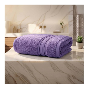 Serviette de bain en coton à séchage rapide, serviette en tissu éponge doux pour hôtel, spa, salle de sport, complexe hôtelier et usage domestique quotidien - Product Image 2