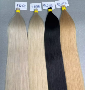 ¡MEJOR VENDEDOR! Extensiones de cabello a granel recto de hueso disponibles en muchos colores Cabello humano vietnamita virgen 100% - Product Image 5