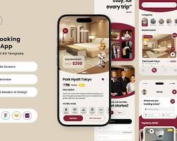 Aplicación de reserva de hoteles para descubrir hoteles, comparar habitaciones, realizar reservas seguras y administrar estancias con facilidad. - Product Image 2