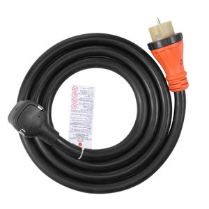 Cavo di alimentazione per generatore da 4,5 m con spina NEMA 14-50P da 50 A e scatola di ingresso SS2-50 laterale - Product Image 1