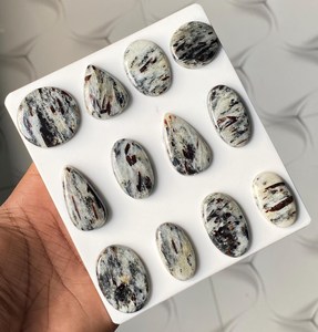 Astrophyllite อัญมณีอัญมณีทรงหลวมอัญมณีทรงหลังเบี้ยขายส่งจำนวนมากในราคากิโลกรัมกิโลกรัมกิโลกรัม - Product Image 1