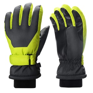 Gants de ski en polyester de haute qualité, coupe-vent, antidérapants, imperméables, compatibles avec les écrans tactiles, pour l'hiver, la randonnée en montagne - Product Image 1