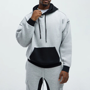 Sudadera con Capucha de Forro Polar Grueso para Hombre, Estilo Urbano, Diseño Exclusivo, 100% Algodón, Ajuste Regular, Ideal para Invierno - Product Image 1