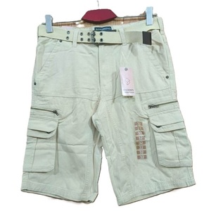Shorts cargo multicolores pour hommes, 100 % coton twill, personnalisés, 10 pièces, avec ceinture et plusieurs poches, fournisseur du Bangladesh. - Product Image 1