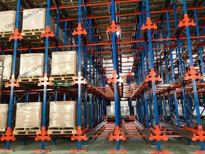 Radio Shuttle Rack Utilizing Automated Pallet Movement To Improve Efficiency And Enhance High Density <b>Storage</b> - Product Image 3
