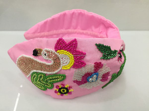 Diadema de Cinta Ligera Hecha a Mano con Tela Americana Nueva de Fabricante Indio, Decoración para el Cabello de Niños al por Mayor, Regalo para Fiestas - Product Image 2