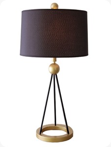 Minimalist Brushed Brass Gold <b>Wall</b> <b>Sconce</b> <b>Light</b> Fixture Holiday Indoor Decorative Black Fabric Shade <b>Wall</b> Mount Lamp - Product Image 6