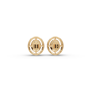 Pendientes de Diamantes Cultivados en Laboratorio, Diseño de Racimo Redondo, Corte Excelente, para Uso Diario de Mujeres - Product Image 4