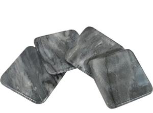 Sous-verres en marbre naturel en forme d'hexagone de qualité supérieure Sous-verres en pierre de style classique pour la décoration intérieure et les dessus de table de bureau - Product Image 5