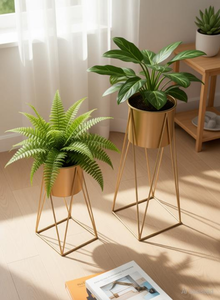 Support de pot de fleurs décoratif pour plantes d'intérieur et d'extérieur, pour la maison, le jardin, le balcon, le salon, le bureau - Product Image 4