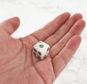 Handmade Square Real Touch Natural Bone <b>Dice</b> Customizable Vintage Look Tabletop Gaming Indian Buffalo Crafts Wholesale - Product Image 5