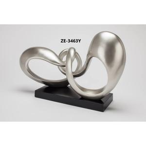 Sculpture artisanale haut de gamme pour intérieurs de luxe, sculpture décorative moderne et élégante, sculpture polie moderne. - Product Image 4