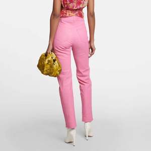 Pantalon en similicuir pour femme, modèle 2026, le plus vendu, design tendance, streetwear, hiver, imperméable, respirant, avec logo personnalisé - Product Image 3