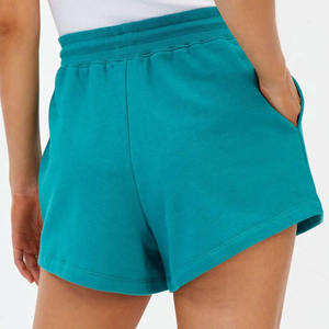 <b>Women's</b> Solid Color Casual <b>Swim</b> <b>Shorts</b> Quick Dry Breathable Soft Elastic Waist 100% Cotton Beachwear - Product Image 6