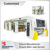 Machine de laminage sans solvant Triplex pour la lamination de feuilles d'aluminium pour emballages alimentaires flexibles, haute performance