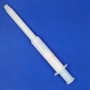 White <b>Plastic</b> Vaginal Applicator for Cream Ointment Cosmetic Use - Product Image 4