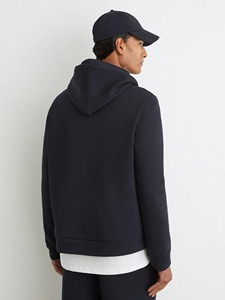 <b>Men's</b> Oversized Hoodie Light <b>Grey</b> Cotton Pullover <b>Sweatshirt</b> with Front Pocket Casual Autumn - Product Image 5