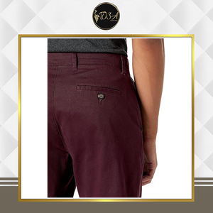 Pantalon chino pour homme de qualité supérieure, léger et à jambes larges, vendu à prix bas sur le marché - Product Image 3