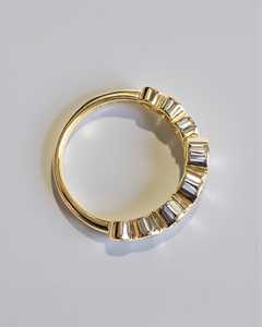 Anillo de Diamantes CVD para Mujer, Engaste de Bisel, Oro Sólido de 18k, Anillo de Compromiso con Diamante de Laboratorio, Certificado IGI, Anillo de Diamantes de Oro - Product Image 2