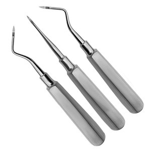 เครื่องมือถอนฟันแบบมืออาชีพ ทำจากสแตนเลส รุ่น Advanced Design Root Elevator สำหรับการผ่าตัดถอนฟัน - Product Image 1