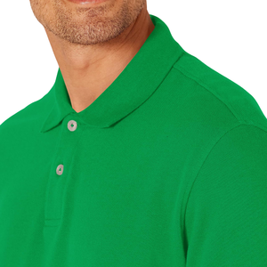 Camiseta Polo Personalizada al por Mayor para Hombre, Tela Suave 100% Algodón Puro, Camisetas Polo Lisas para Vacaciones, Combinación de Colores, Camiseta Polo para Hombre - Product Image 5