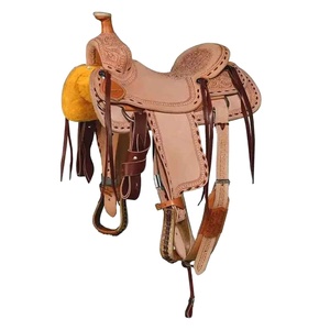 Selle d'équitation anglaise de haute qualité en cuir massif pour cavalier, selle de polo en cuir et laiton personnalisée pour courses de chevaux anglaises - Product Image 4