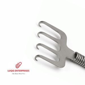 เครื่องมือผ่าตัดสแตนเลสแบบ 4 ง่าม ยี่ห้อ Gorney Rake Retractor ขนาด 7.5 ซม. กว้าง 38 มม. - Product Image 2