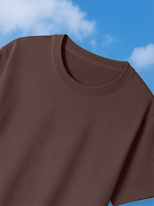 T-shirt homme oversize moderne streetwear, coupe ample et décontractée, en coton, col rond, tissu respirant, pour un usage quotidien décontracté, mode estivale. - Product Image 5