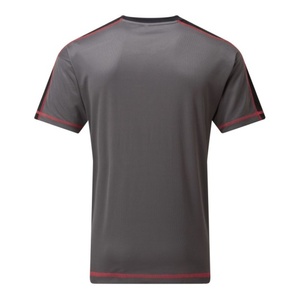 Chemise décontractée tendance pour homme, coupe ajustée, compression, col en V, légère et respirante, tissu polyester/coton 160g - Product Image 4