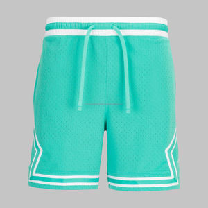 Short de sport d'été pour hommes, séchage rapide et respirant, style décontracté Hip Hop, grande taille, vente en gros de maille solide - Product Image 6