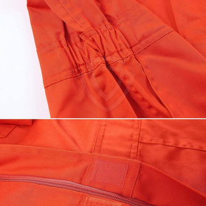 Combinaison de travail robuste haute visibilité, tenue de protection industrielle, respirante, légère, tissu durable, fermeture éclair intégrale sur le devant - Product Image 6